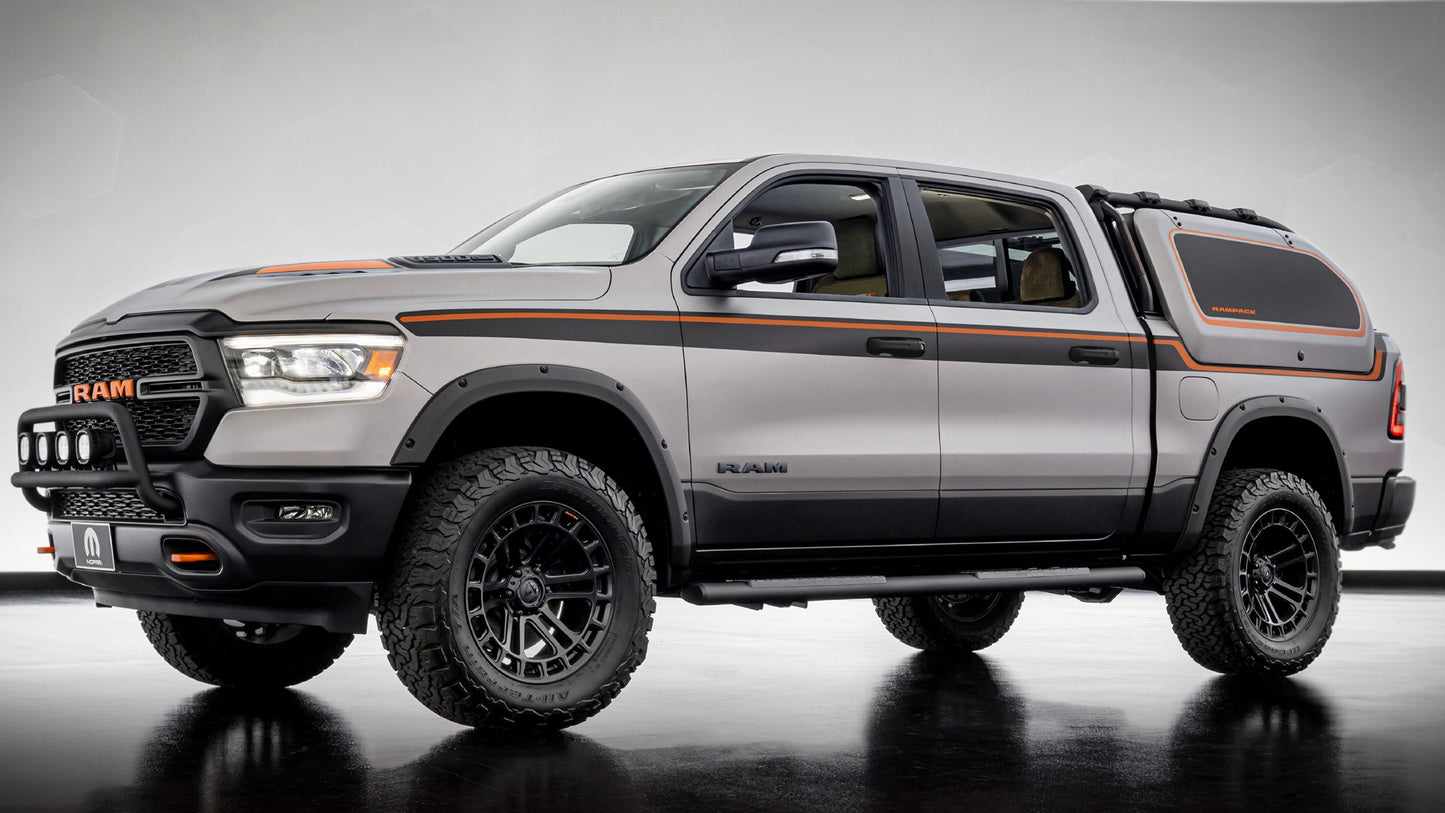 Ram Backcountry X Concept Hd Art Keychain