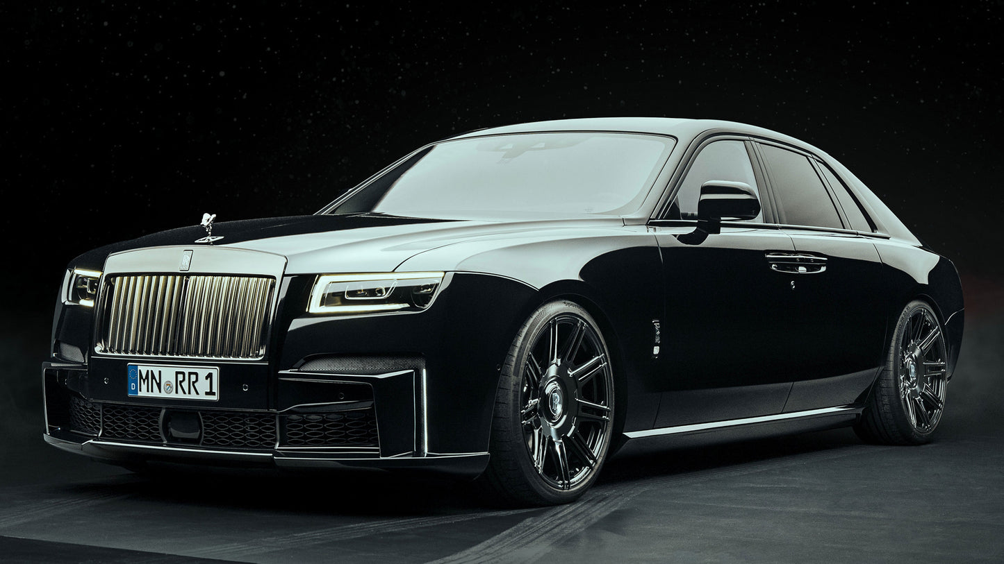 Rolls Royce Ghost Black Badge By Spofec Hd Art Keychain