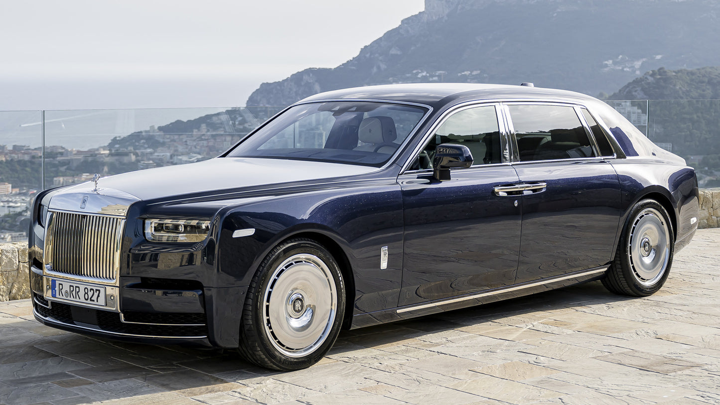 Rolls Royce Phantom Ewb Hd Art Keychain