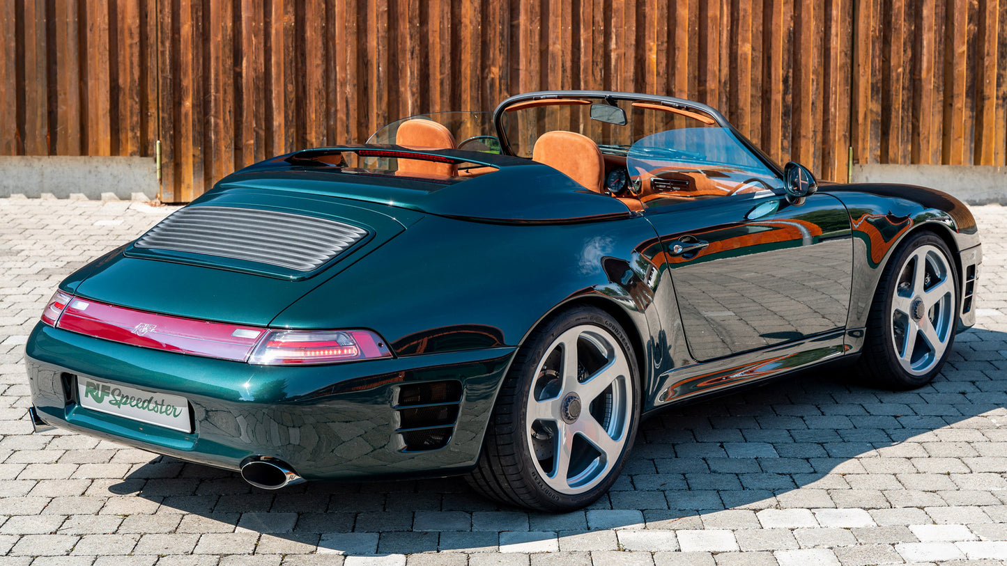 Ruf Speedster Hd Art Keychain