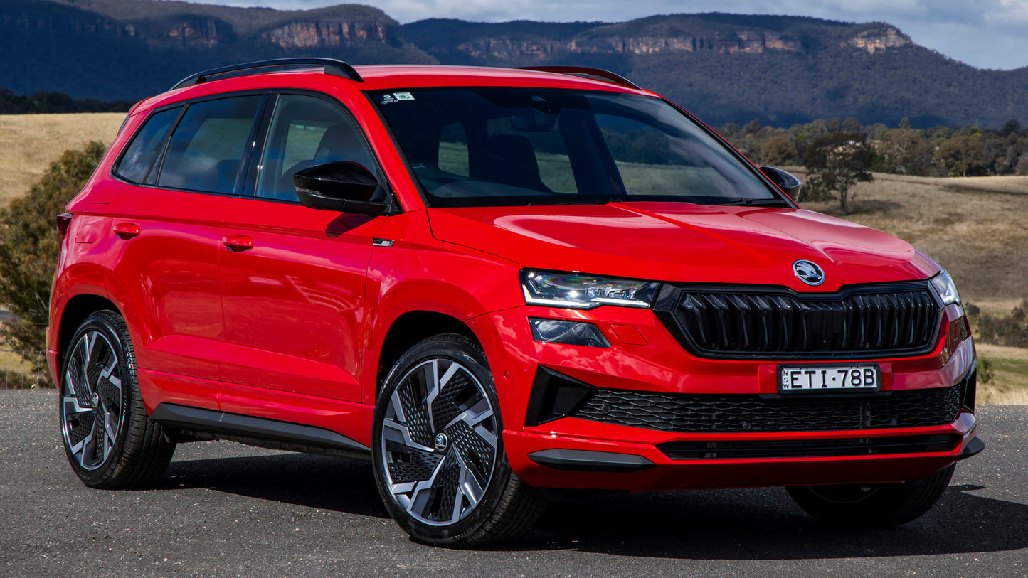 Skoda Karoq Sportline Au Hd Art Keychain