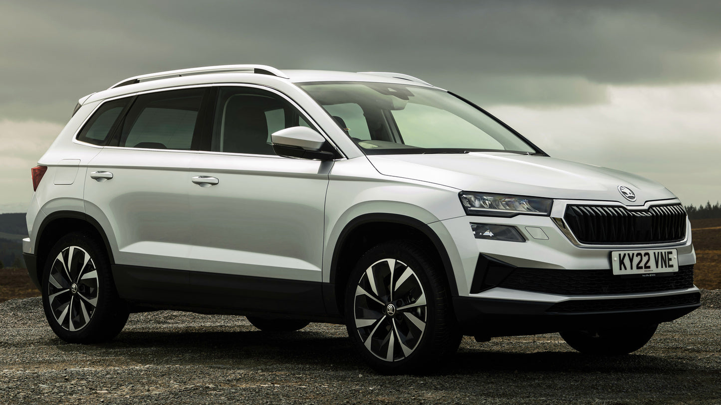 Skoda Karoq Uk Hd Art Keychain
