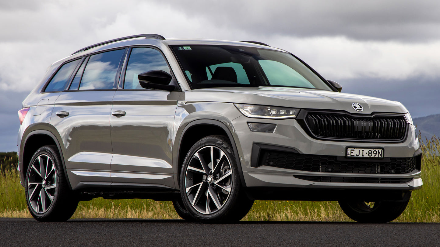 Skoda Kodiaq Sportline Au Hd Art Keychain
