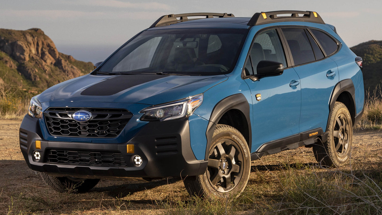 Subaru Outback Wilderness Hd Art Keychain
