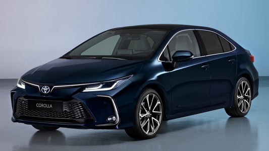 Toyota Corolla Hybrid Sedan Hd Art Keychain