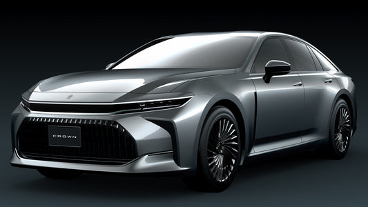 Toyota Crown Sedan Concept Hd Art Keychain