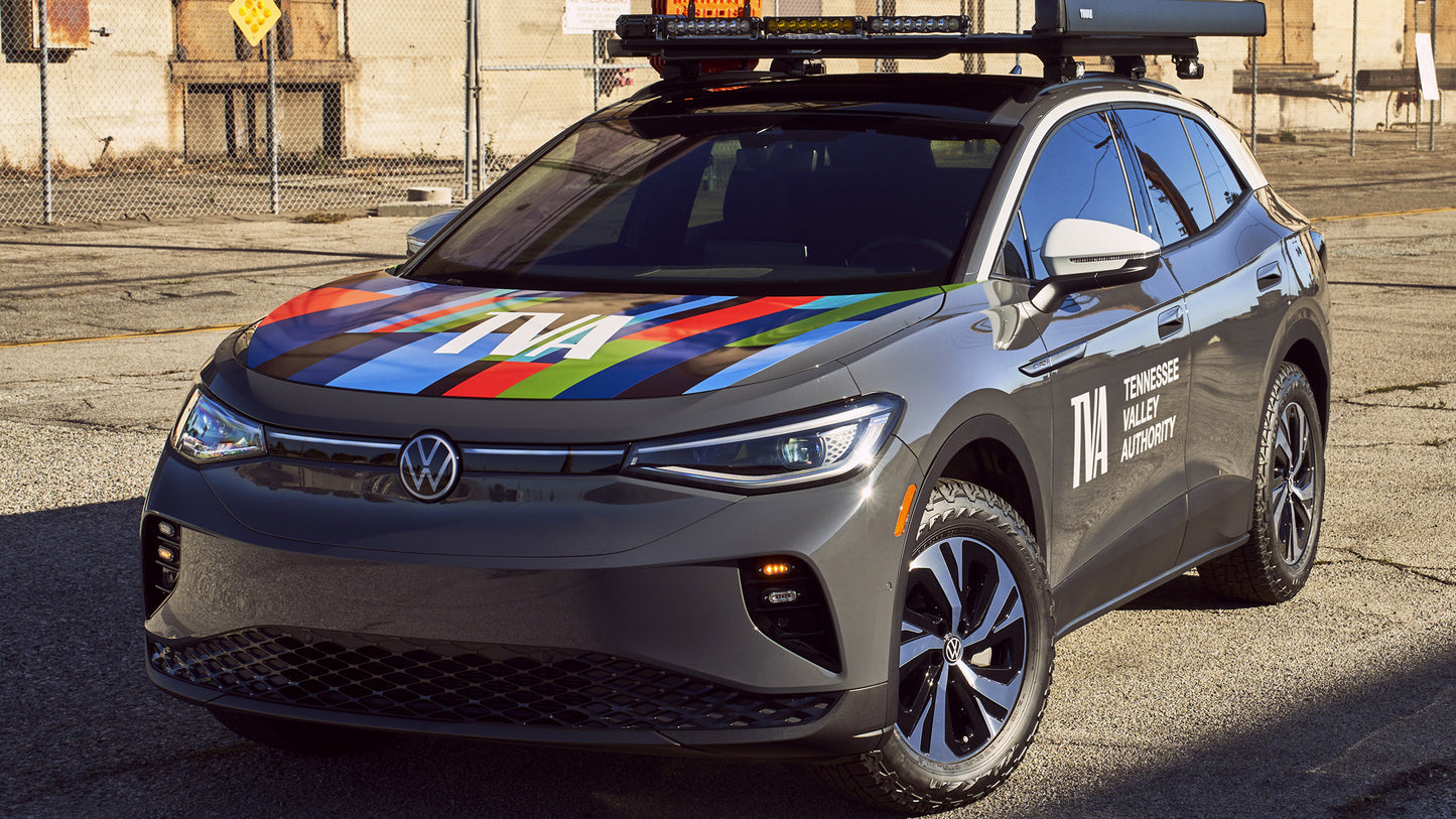 Volkswagen Id Ev Drone Command Concept Hd Art Magnet