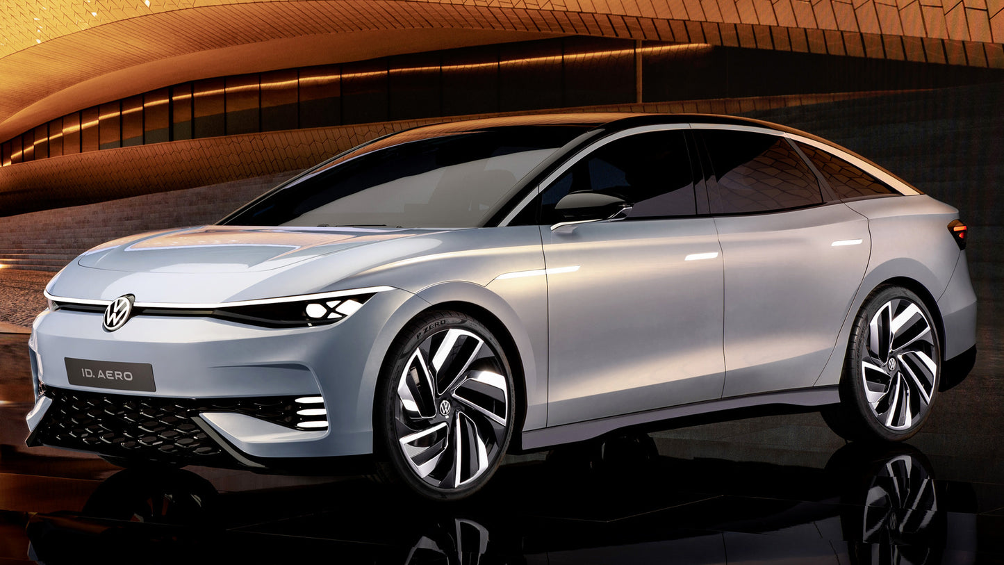 Volkswagen Id Aero Concept Hd Art Keychain