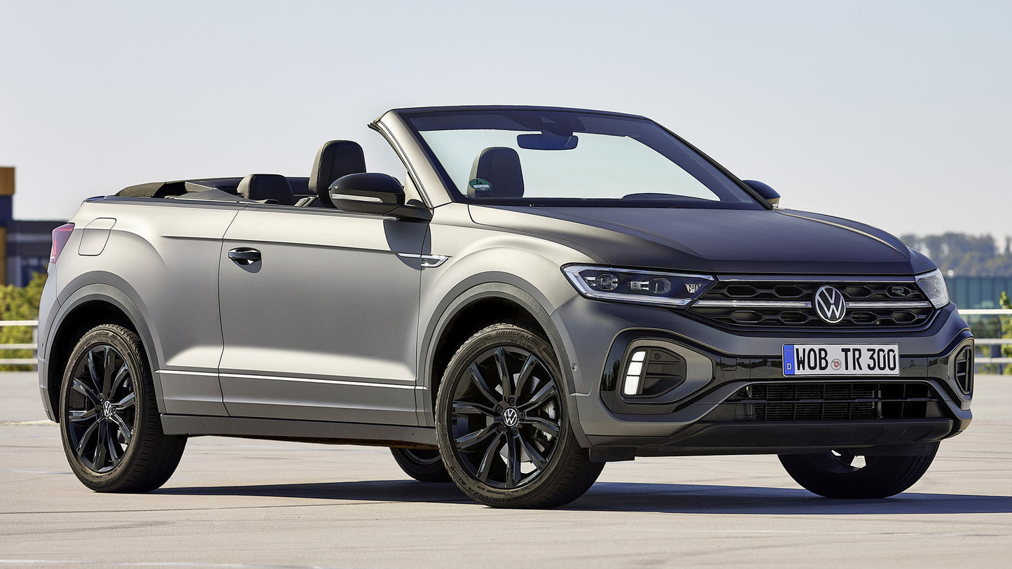 Volkswagen T Roc Cabriolet Grey Edition Hd Art Keychain