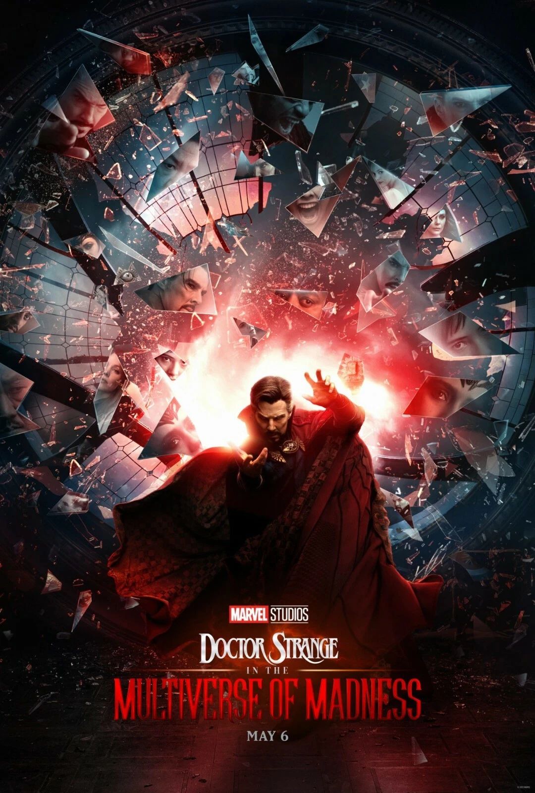 2022 Marvel Dr. Strange Multiverse Of Madness Poster Print Spiderman Avengers