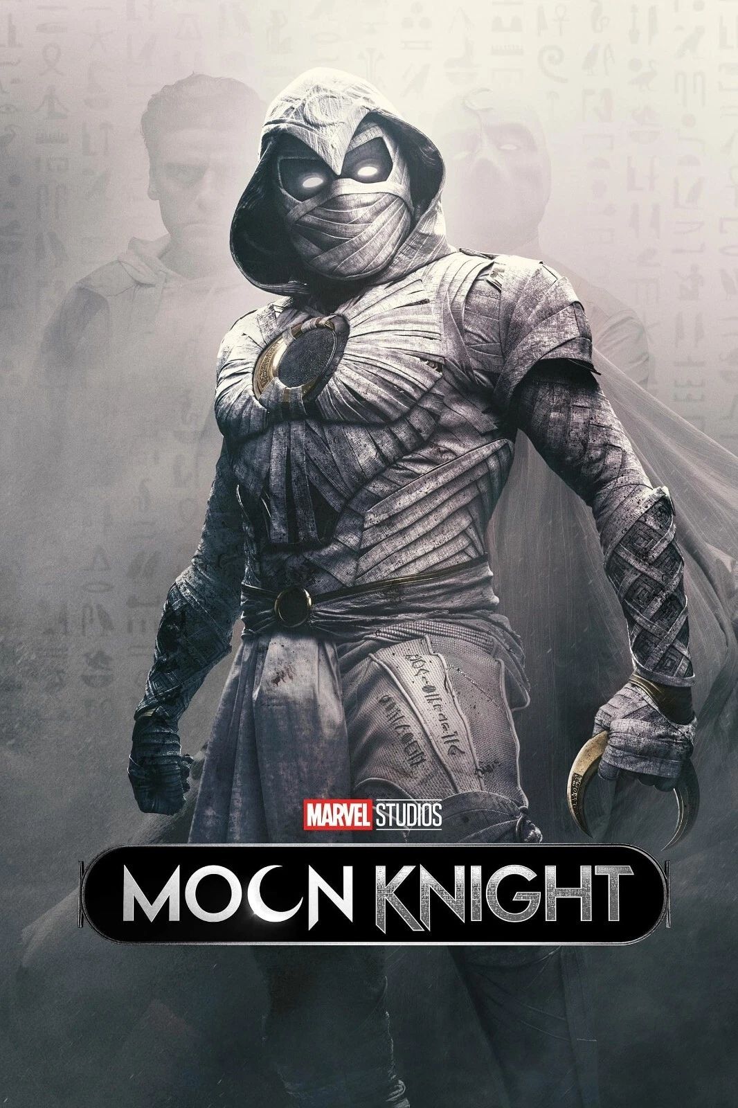 2022 Marvel Moon Knight Keychain Marc Spector Oscar Isaac Disney