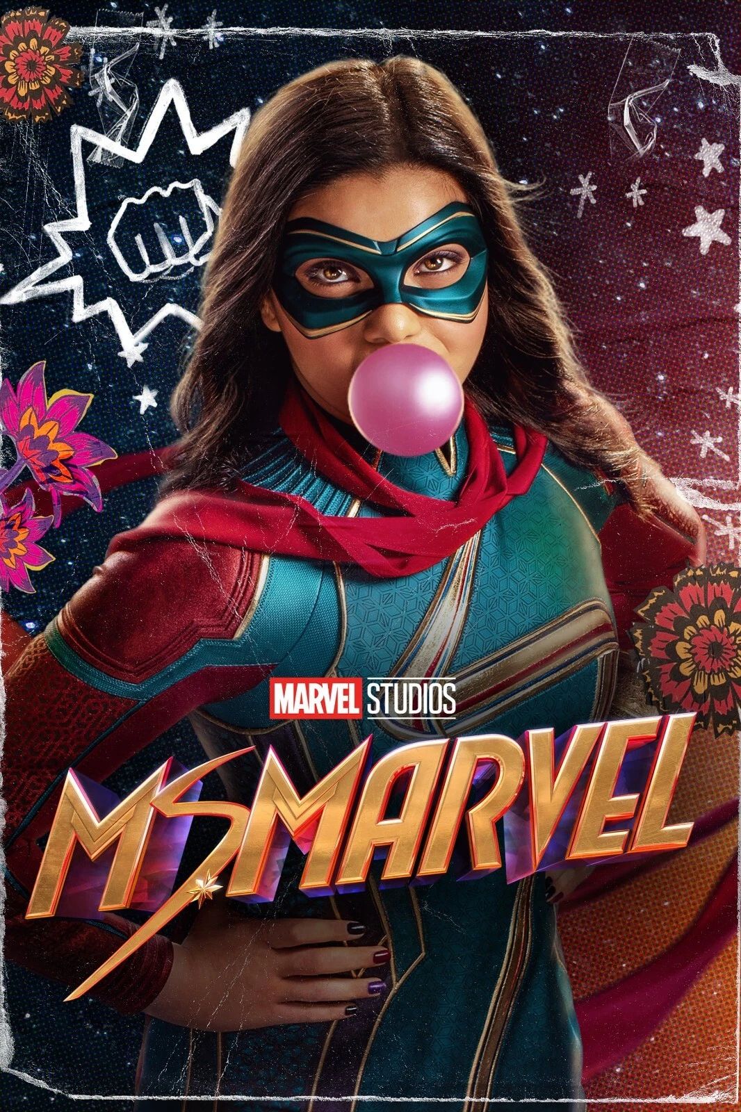 2022 Ms Marvel Movie Magnet Marvel Kamala Khan Red Dagger Iman Vellani 1