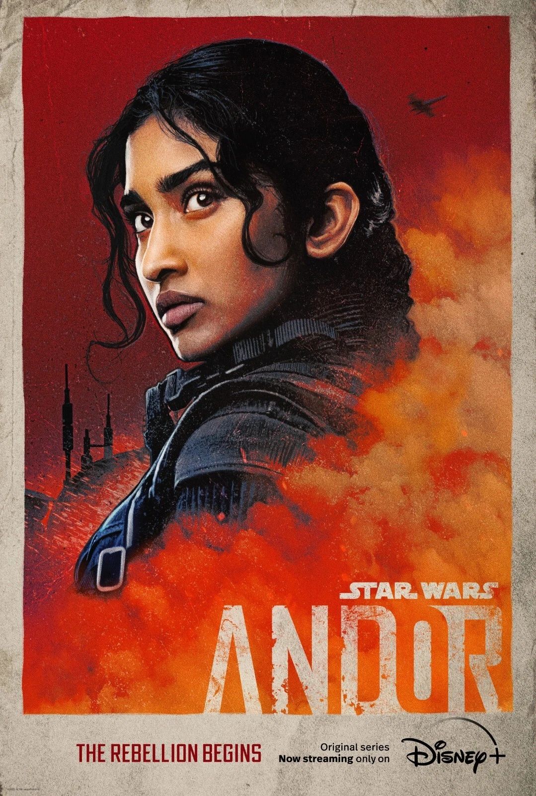 2022 Star Wars Andor Movie Keychain Cassian Andor Diego Luna Luthen Rael