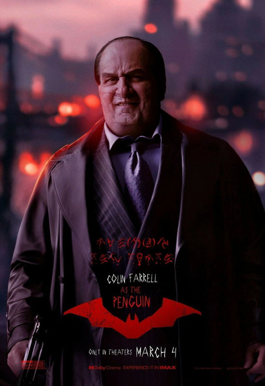 2022 The Batman Movie Magnet Penguin Farrell Dc Comics Gotham City