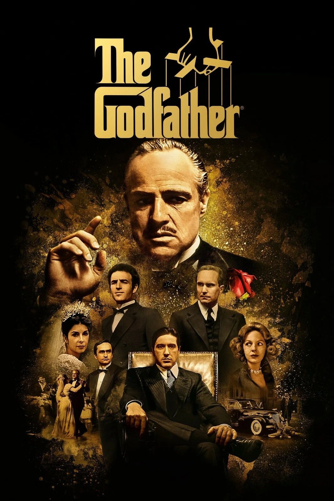 2022 The Godfather Movie Magnet Vito Corleone Marlon Brando Pacino