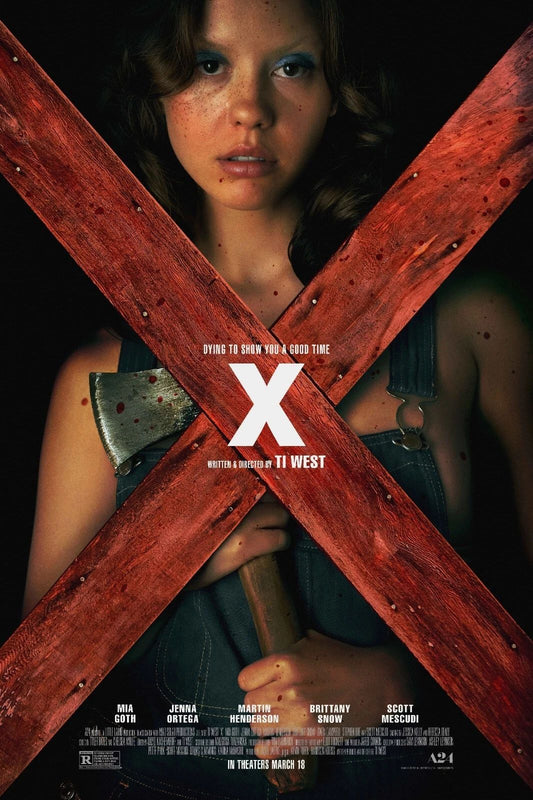 2022 X Movie Magnet Dying To Show You A Good Time Mia Goth Jenna Ortega