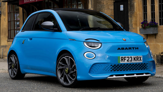 Abarth 500E Turismo Convertible Uk Hd Art Jigsaw Puzzle