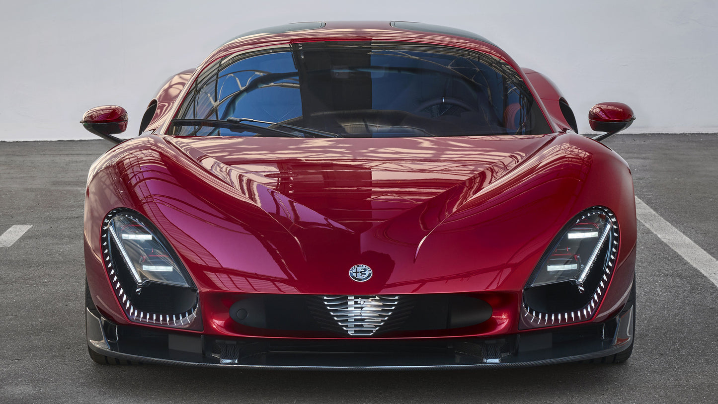 Alfa Romeo Stradale Hd Art Print Poster