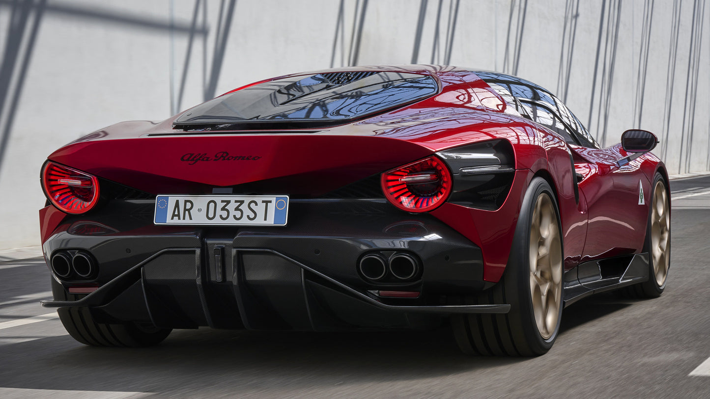 Alfa Romeo Stradale Hd Art Print Poster