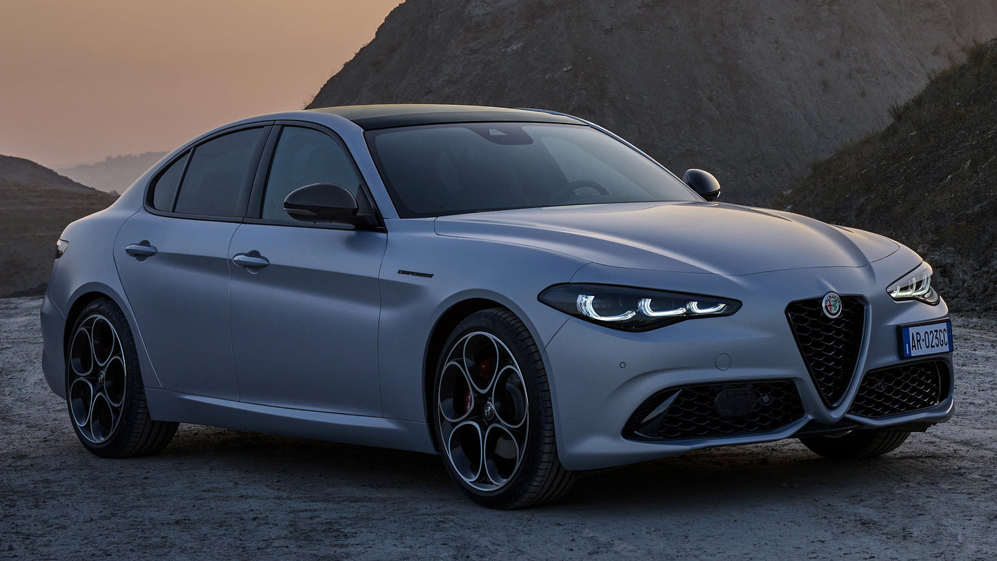 Alfa Romeo Giulia Competizione Hd Art Print Poster