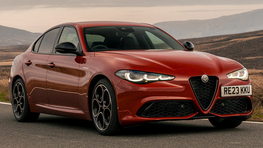 Alfa Romeo Giulia Veloce Uk Hd Art Print Poster