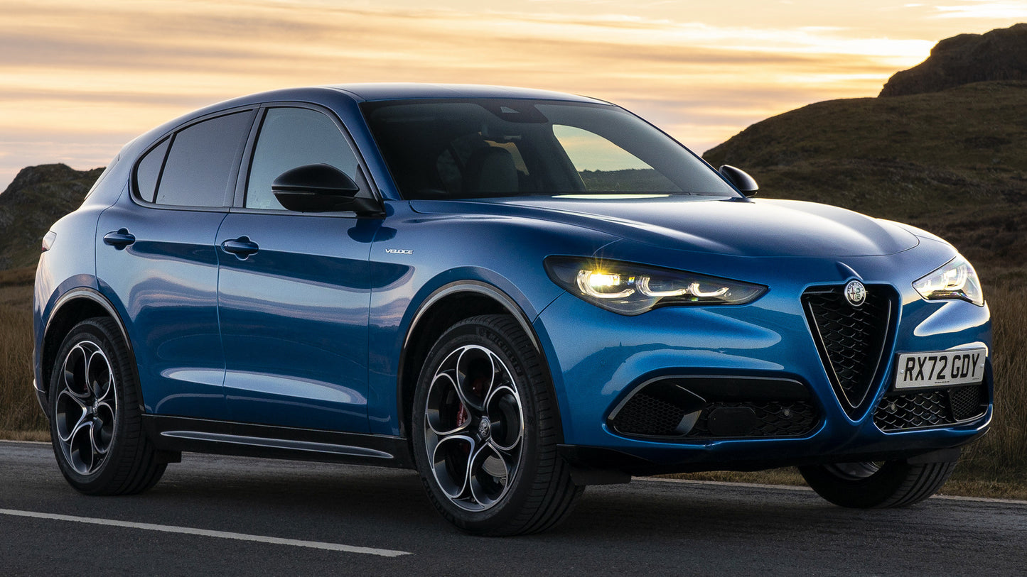 Alfa Romeo Stelvio Veloce Uk Hd Art Print Poster