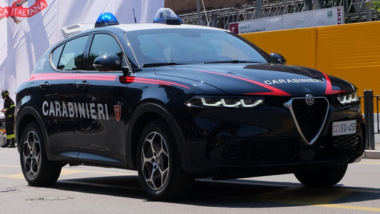Alfa Romeo Tonale Carabinieri Hd Art Print Poster