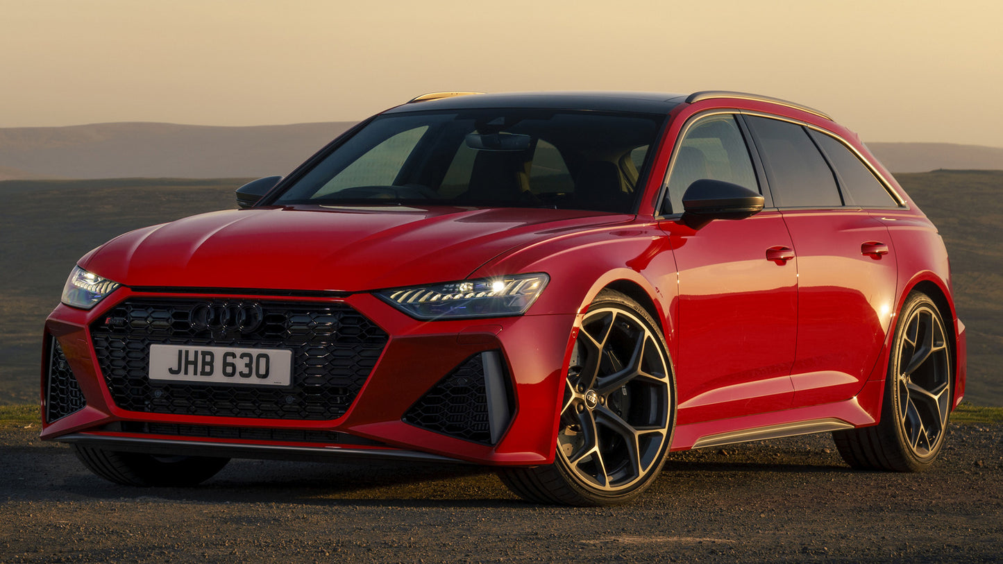 Audi Rs Avant Performance Uk Hd Art Print Poster