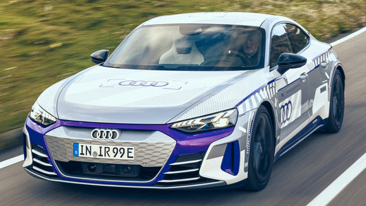 Audi Rs E Tron Gt Ice Race Edition Hd Art Print Poster
