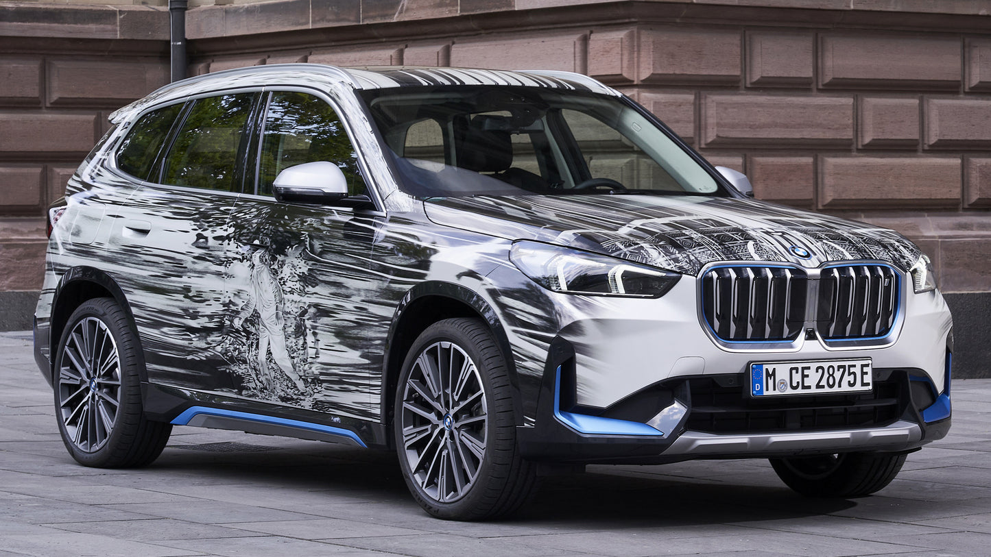 Bmw Ix1 Art Car By Marc Brandenburg Hd Art Jigsaw Puzzle