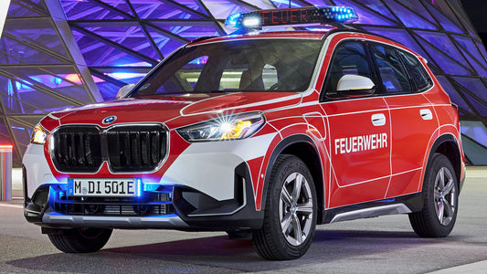 Bmw X1 Feuerwehr Hd Art Jigsaw Puzzle