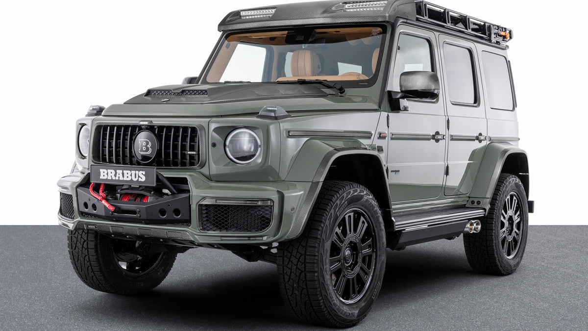 Brabus 4X4 Stealth Green Based On G Class Hd Art Magnet