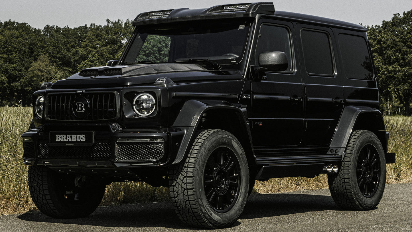 Brabus 4X4 Superblack Based On G Class Hd Art Print Poster