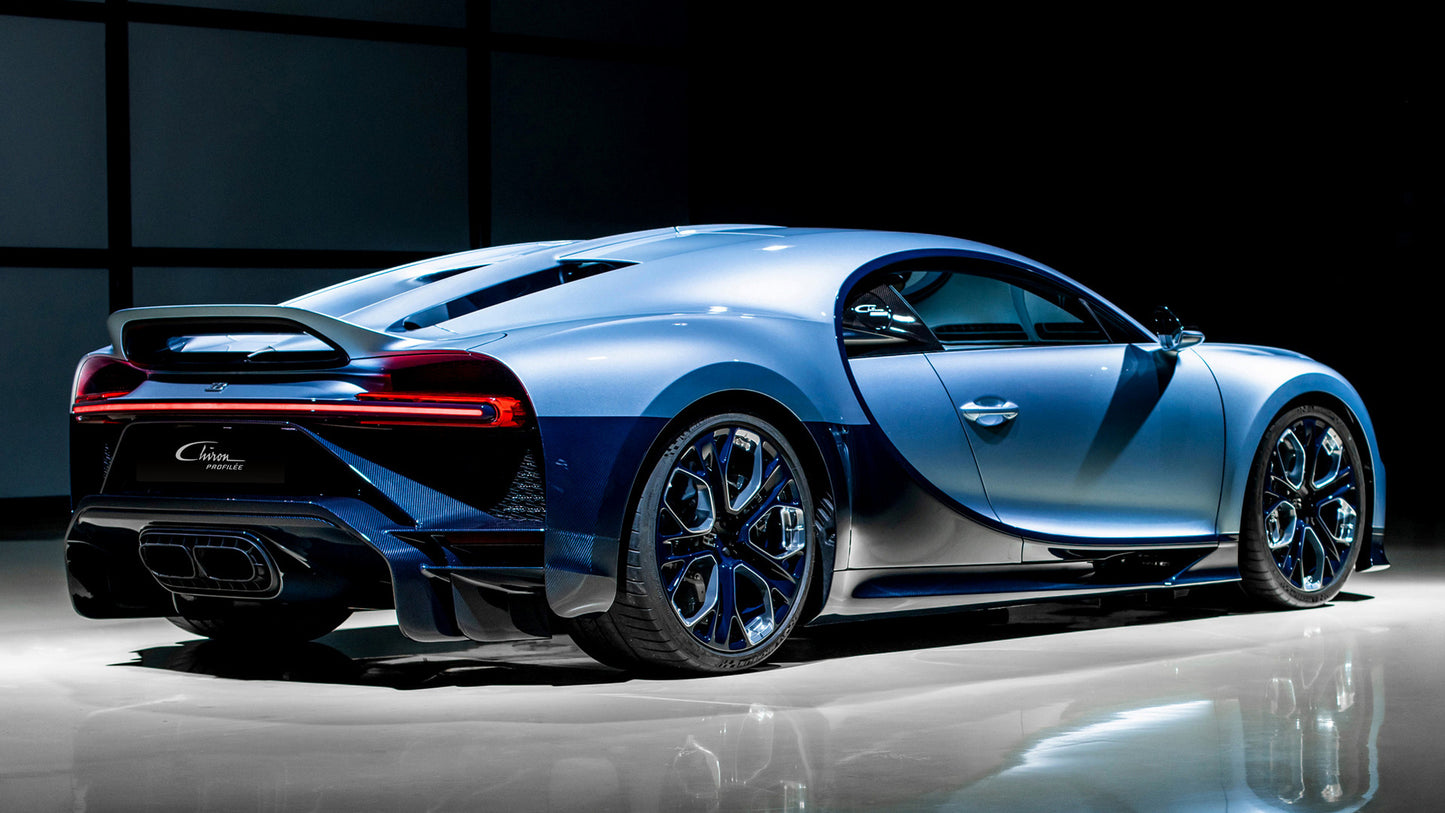 Bugatti Chiron Profilee Hd Art Print Poster