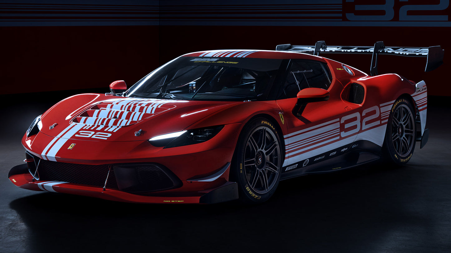 Ferrari Challenge Hd Art Jigsaw Puzzle