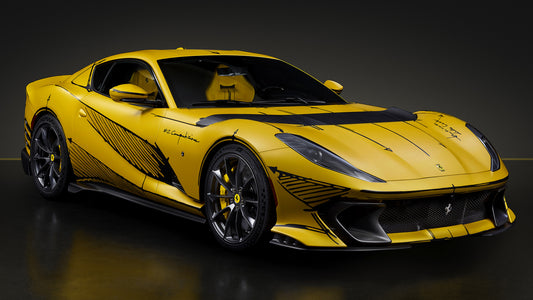Ferrari Competizione Tailor Made Hd Art Print Poster