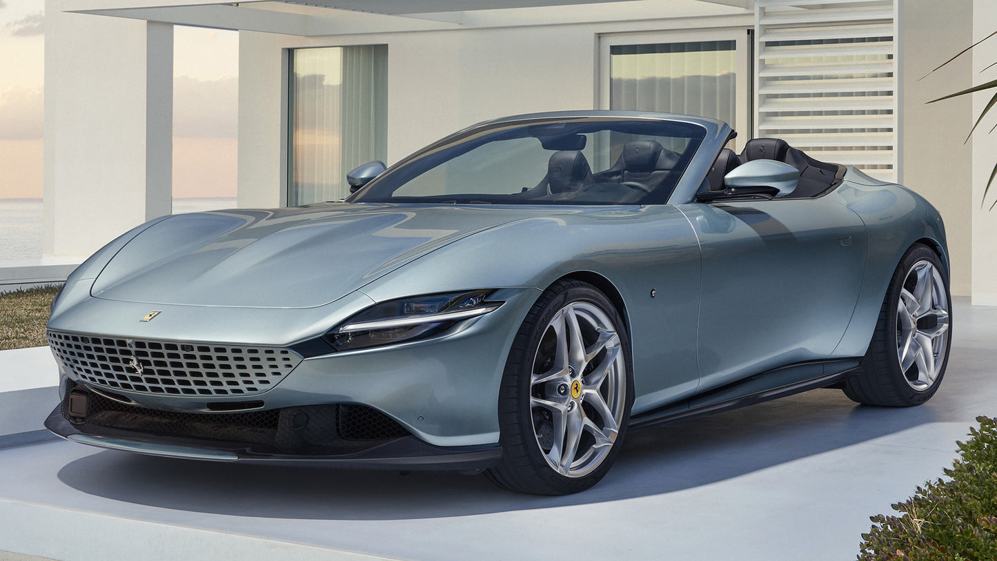 Ferrari Roma Spider Hd Art Print Poster