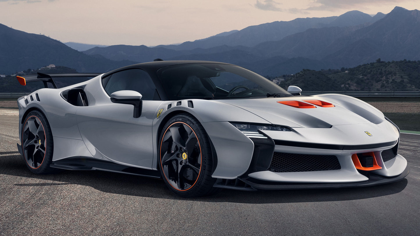 Ferrari Sf90 Xx Stradale Hd Art Print Poster