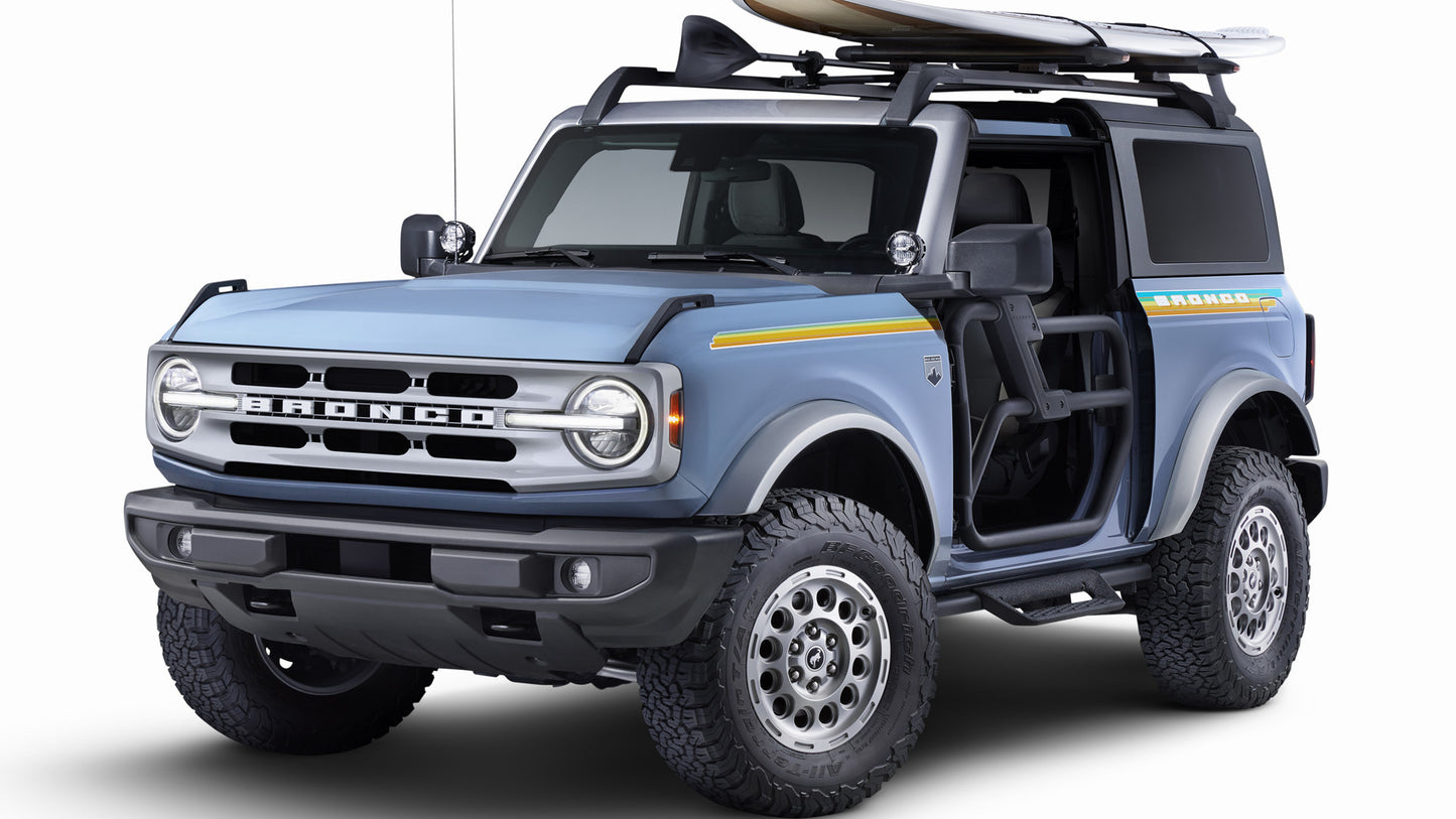 Ford Bronco Big Bend Door Hd Art Print Poster