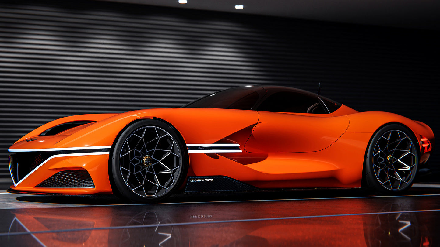 Genesis X Gran Berlinetta Vision Gran Turismo Concept Hd Art Jigsaw Puzzle
