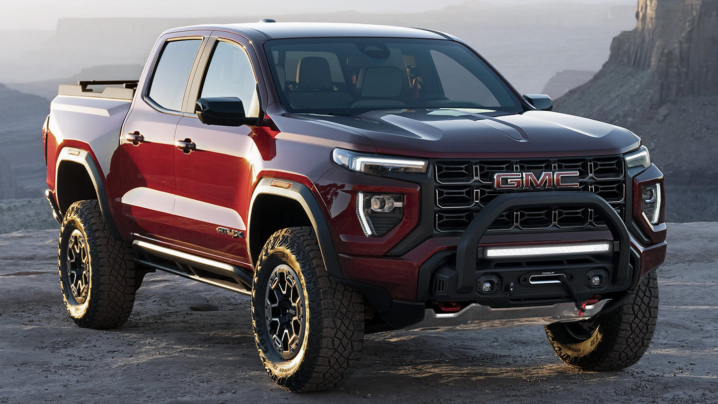 Gmc Canyon At4X Crew Cab Edition Hd Art Keychain