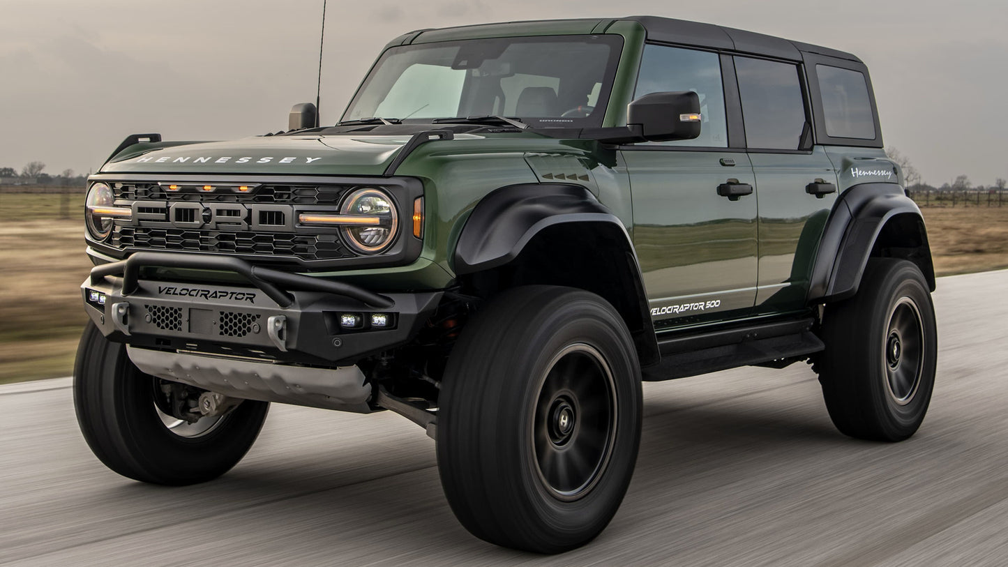 Hennessey Velociraptor Bronco Hd Art Jigsaw Puzzle