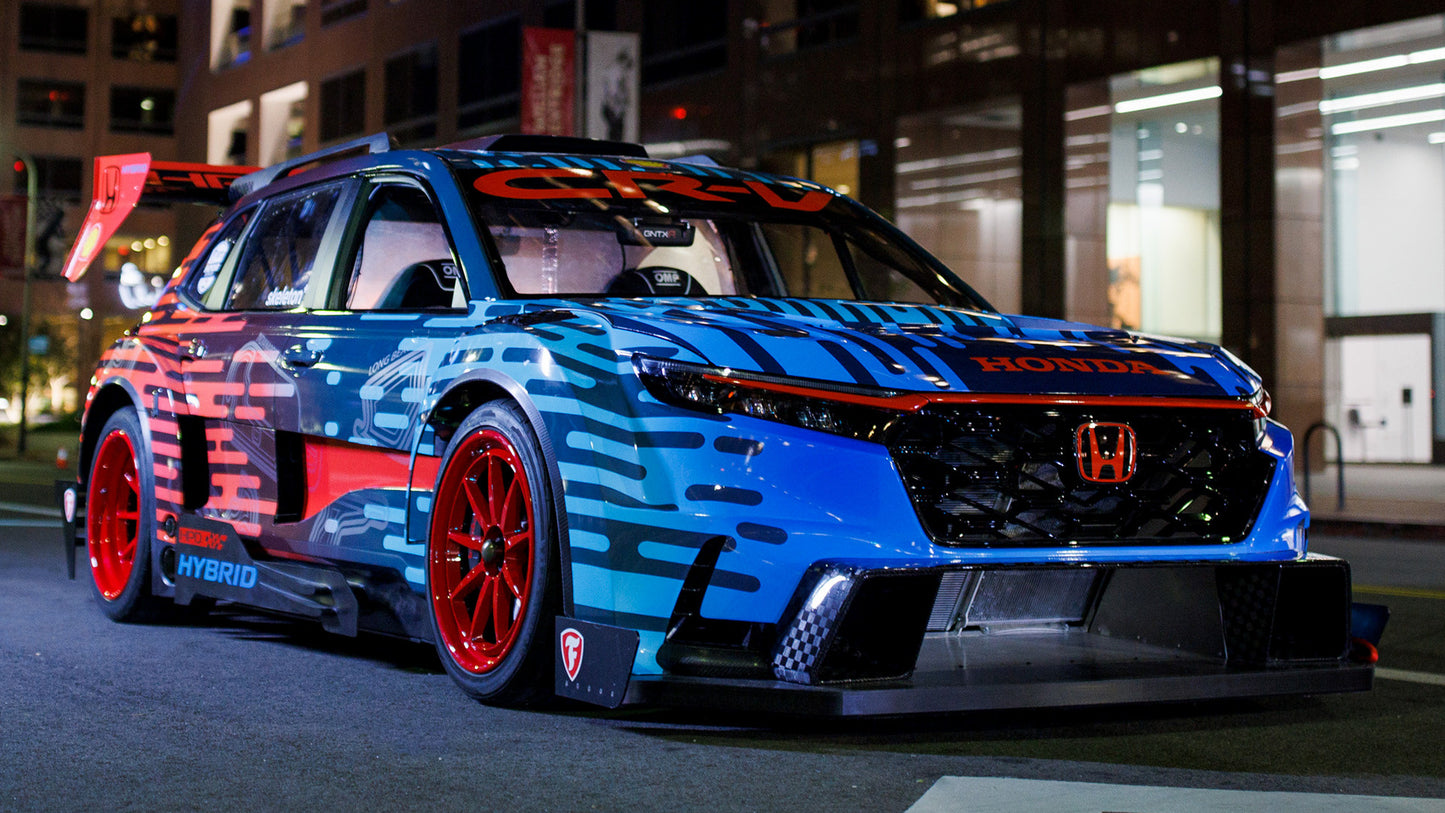 Honda Cr V Hybrid Racer By Hpd Hd Art Print Poster