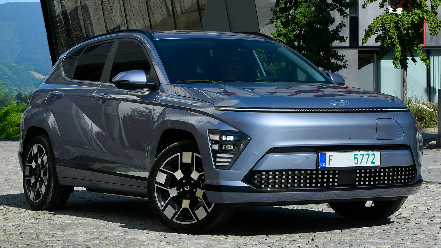 Hyundai Kona Electric Hd Art Keychain