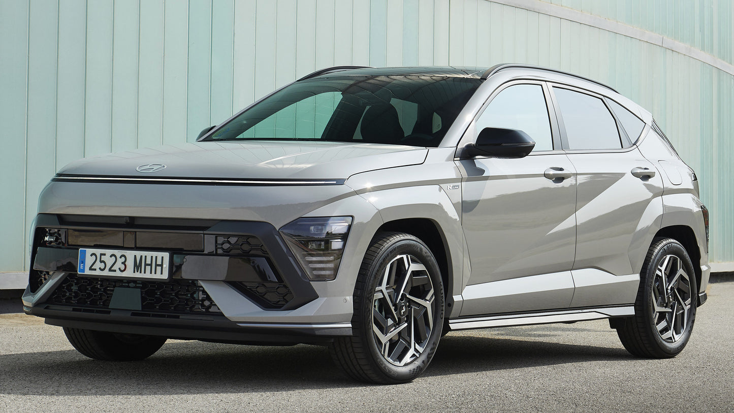 Hyundai Kona Hybrid N Line Hd Art Keychain