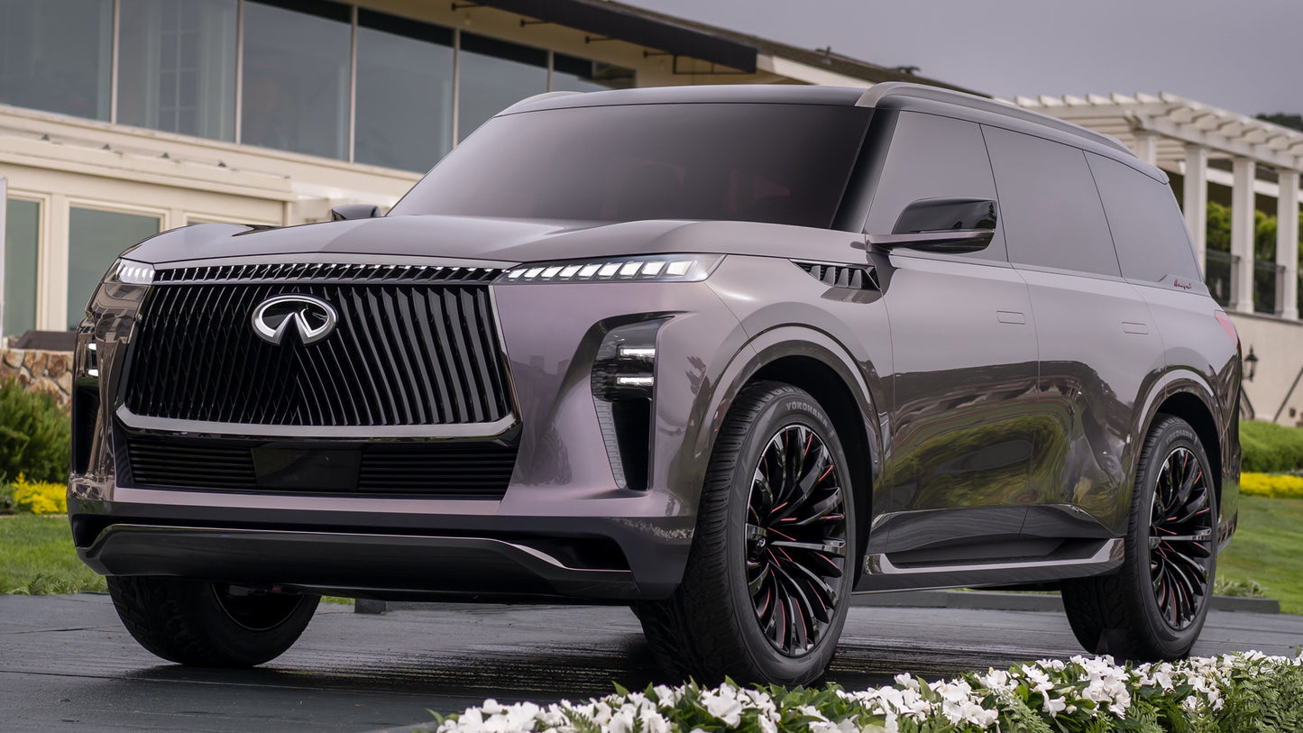 Infiniti Qx Monograph Concept Hd Art Keychain