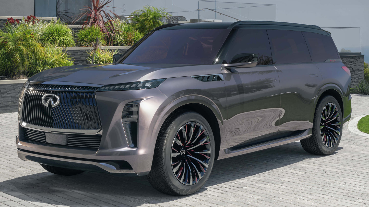 Infiniti Qx Monograph Concept Hd Art Print Poster