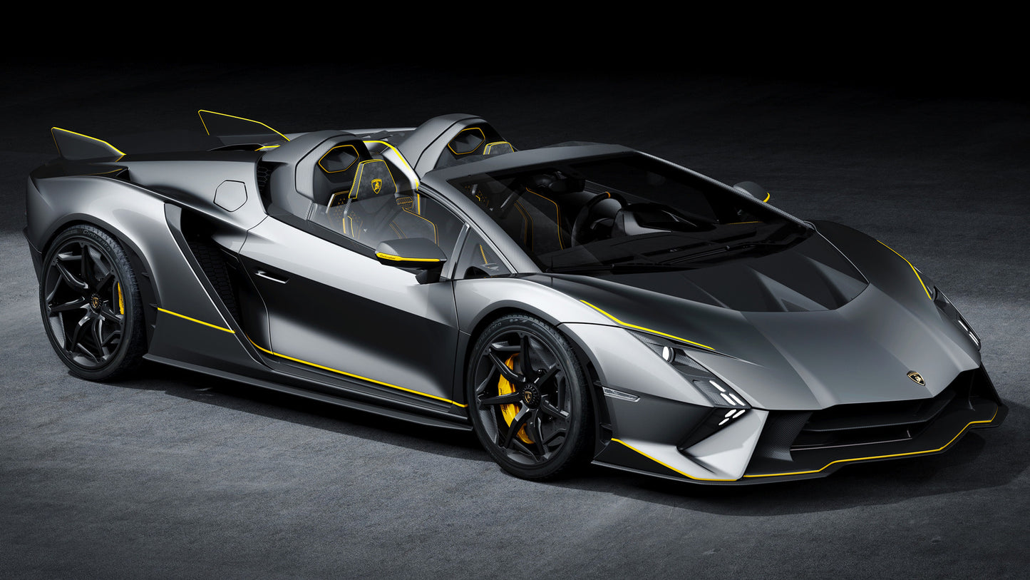Lamborghini Autentica Hd Art Jigsaw Puzzle