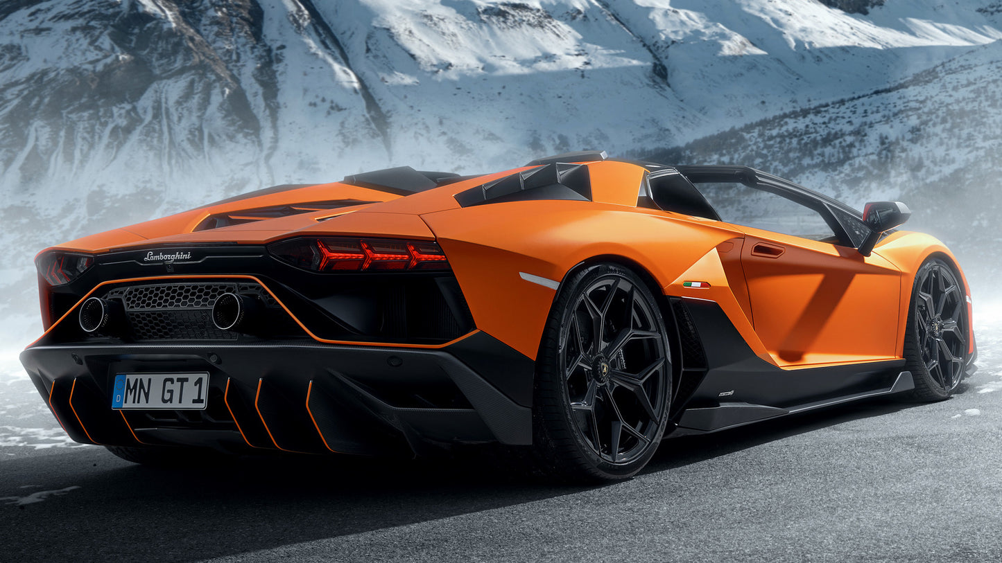 Lamborghini Aventador Lp Ultimae Roadster By Novitec Hd Art Keychain