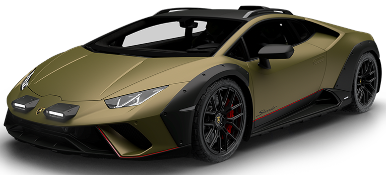 Lamborghini Huracan Sterrato Art Keychain